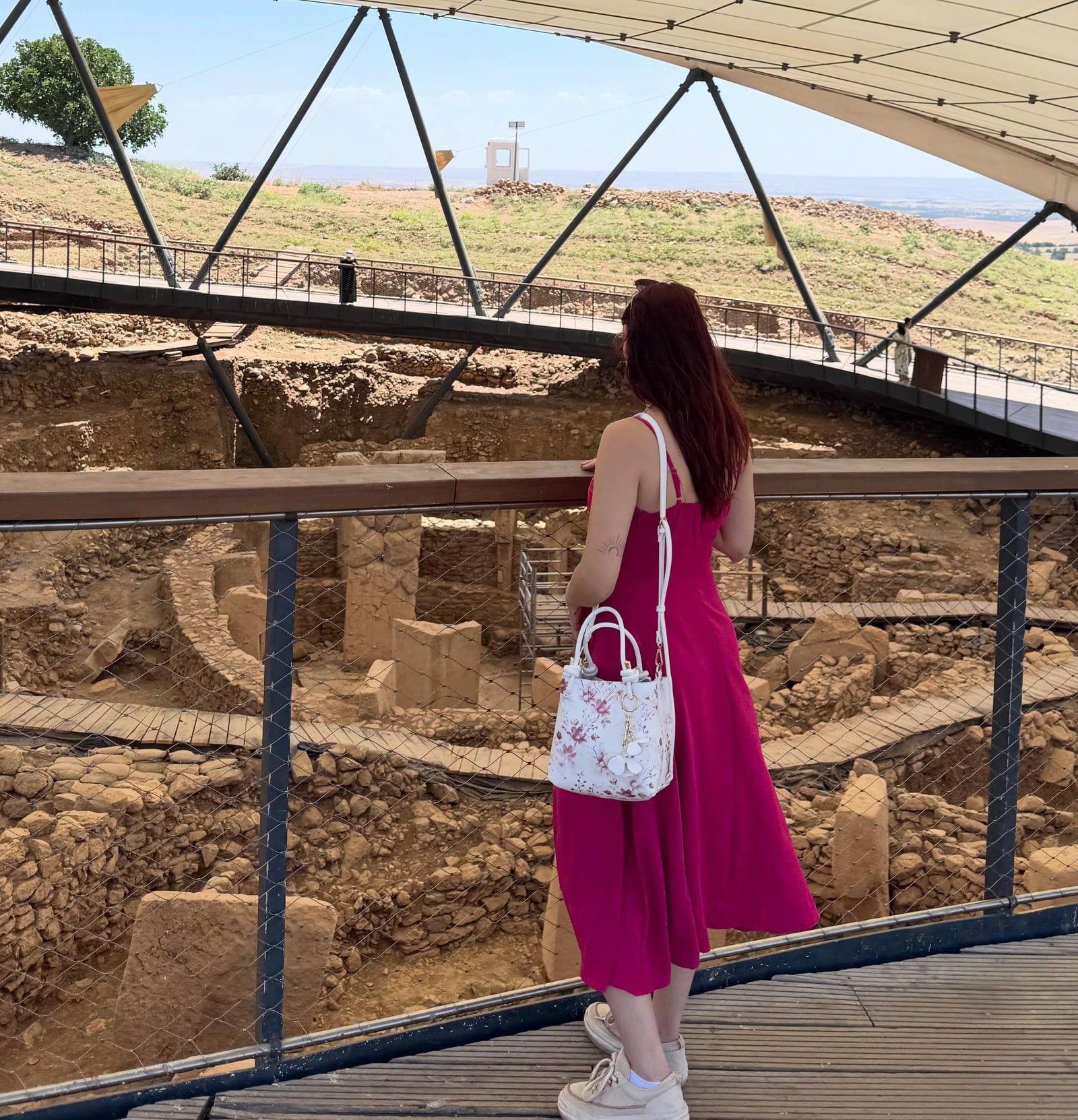 Gobekli Tepe tour visitor photo